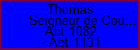 Thomas Seigneur de Coucy & Marle