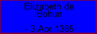 Elizabeth de Bohun