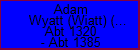 Adam Wyatt (Wiatt) (Wiat)