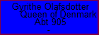 Gyrithe Olafsdotter Queen of Denmark