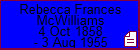 Rebecca Frances McWilliams