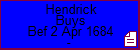 Hendrick Buys