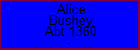 Alice Bushey
