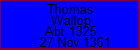 Thomas Wallop