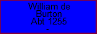 William de Burton