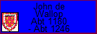John de Wallop