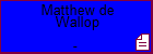 Matthew de Wallop