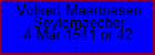 Volkert Maertnesen Seylemaecher