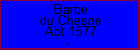 Barbe du Chesne