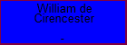 William de Cirencester