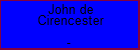 John de Cirencester