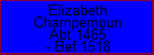 Elizabeth Champernoun
