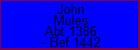 John Mules