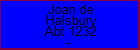 Joan de Halsbury
