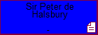 Sir Peter de Halsbury