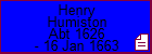 Henry Humiston