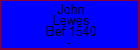 John Lewes