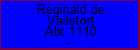 Reginald de Valletort