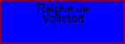Ralphe de Valletort