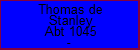 Thomas de Stanley