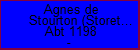 Agnes de Stourton (Storeton)