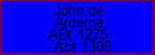 John de Arderne