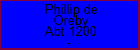 Phillip de Oreby