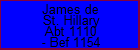 James de St. Hillary