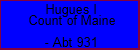 Hugues I Count of Maine