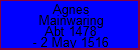 Agnes Mainwaring