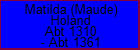Matilda (Maude) Holand