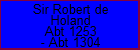 Sir Robert de Holand