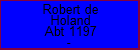 Robert de Holand