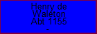 Henry de Waleton