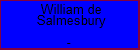 William de Salmesbury