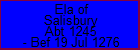 Ela of Salisbury