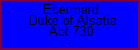 Ebermard Duke of Alsatia