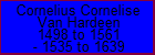 Cornelius Cornelise Van Hardeen