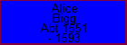 Alice Bigg
