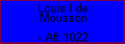 Louis I de Mousson