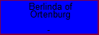 Berlinda of Ortenburg