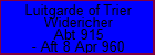 Luitgarde of Trier Widericher
