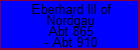 Eberhard III of Nordgau