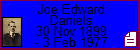 Joe Edward Daniels