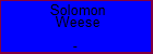 Solomon Weese