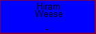 Hiram Weese