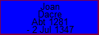 Joan Dacre