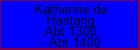 Katherine de Hastang