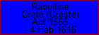 Raoulline Crete (Creste)