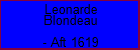 Leonarde Blondeau